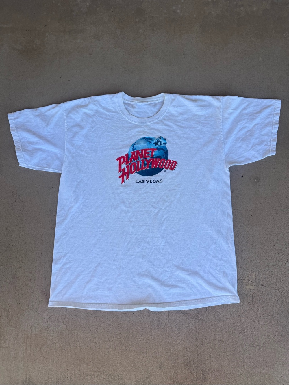 Vintage Planet Hollywood Las Vegas Logo T-Shirt – Size XL - Picture 2 of 4